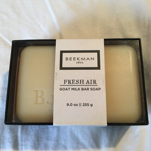 Beekman 1802 Fresh Air 9oz goat milk soap made in the USA - Picture 3 of 3